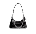 Load image into Gallery viewer, Coach Women's Juliet Shoulder Bag 25 Silver/Black