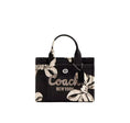 Load image into Gallery viewer, Coach Women's Cargo Tote Bag 20 With Bow Print Silver/Black