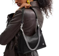Load image into Gallery viewer, Coach Women's Juliet Shoulder Bag 25 Silver/Black