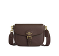 Load image into Gallery viewer, Coach Women's Amelia Saddle Bag Gold/Brown