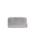 Load image into Gallery viewer, Coach Women's Long Zip Around Wallet Silver/Light Silver