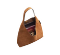 Load image into Gallery viewer, Coach Women's Brooklyn Shoulder Bag 39 Suede/Brass/Cedar