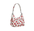 Load image into Gallery viewer, Coach Women's Teri Hobo Bag With Cherry Print Silver/Chalk Multi