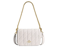 Load image into Gallery viewer, Coach Women's Quinn Bag With Quilting Gold/Chalk