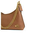 Load image into Gallery viewer, Coach Women's Juliet Shoulder Bag 25 Brass/Honey Brown
