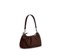 Load image into Gallery viewer, Coach Women's Teri Shoulder Bag With Ruching Silver/Maple