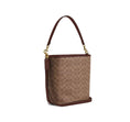 Load image into Gallery viewer, Coach Women's City Large Bucket Bag In Signature Canvas Gold/Tan/Brown