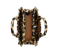 Load image into Gallery viewer, Coach Women's Cargo Tote Bag 20 With Leopard Print Silver/Black
