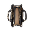 Load image into Gallery viewer, Coach Women's Cargo Tote Bag 20 With Bow Print Silver/Black
