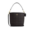 Load image into Gallery viewer, Coach Women's City Large Bucket Bag In Signature Canvas Gold/Walnut/Black
