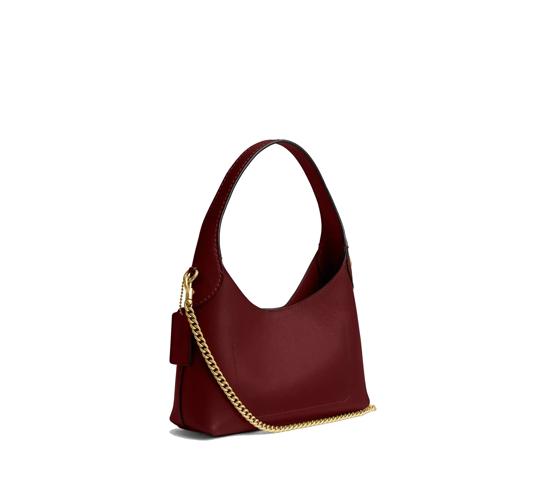Coach Women's Brooklyn Shoulder Bag 23 Brass/Dark Ruby