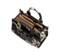 Load image into Gallery viewer, Coach Women's Cargo Tote Bag 20 With Bow Print Silver/Black
