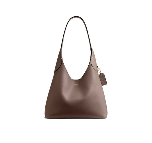 Coach Women's Brooklyn Shoulder Bag 28 Brass/Dark Stone