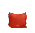 Load image into Gallery viewer, Coach Women's Ellie File Bag Silver/Deep Orange
