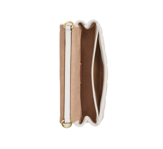 Coach Women's Quinn Bag With Quilting Gold/Chalk