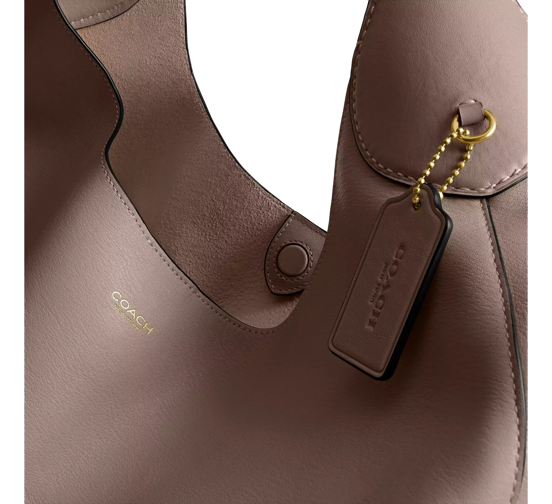 Coach Women's Brooklyn Shoulder Bag 39 Brass/Dark Stone