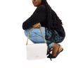 Load image into Gallery viewer, Coach Women's Quinn Bag With Quilting Gold/Chalk
