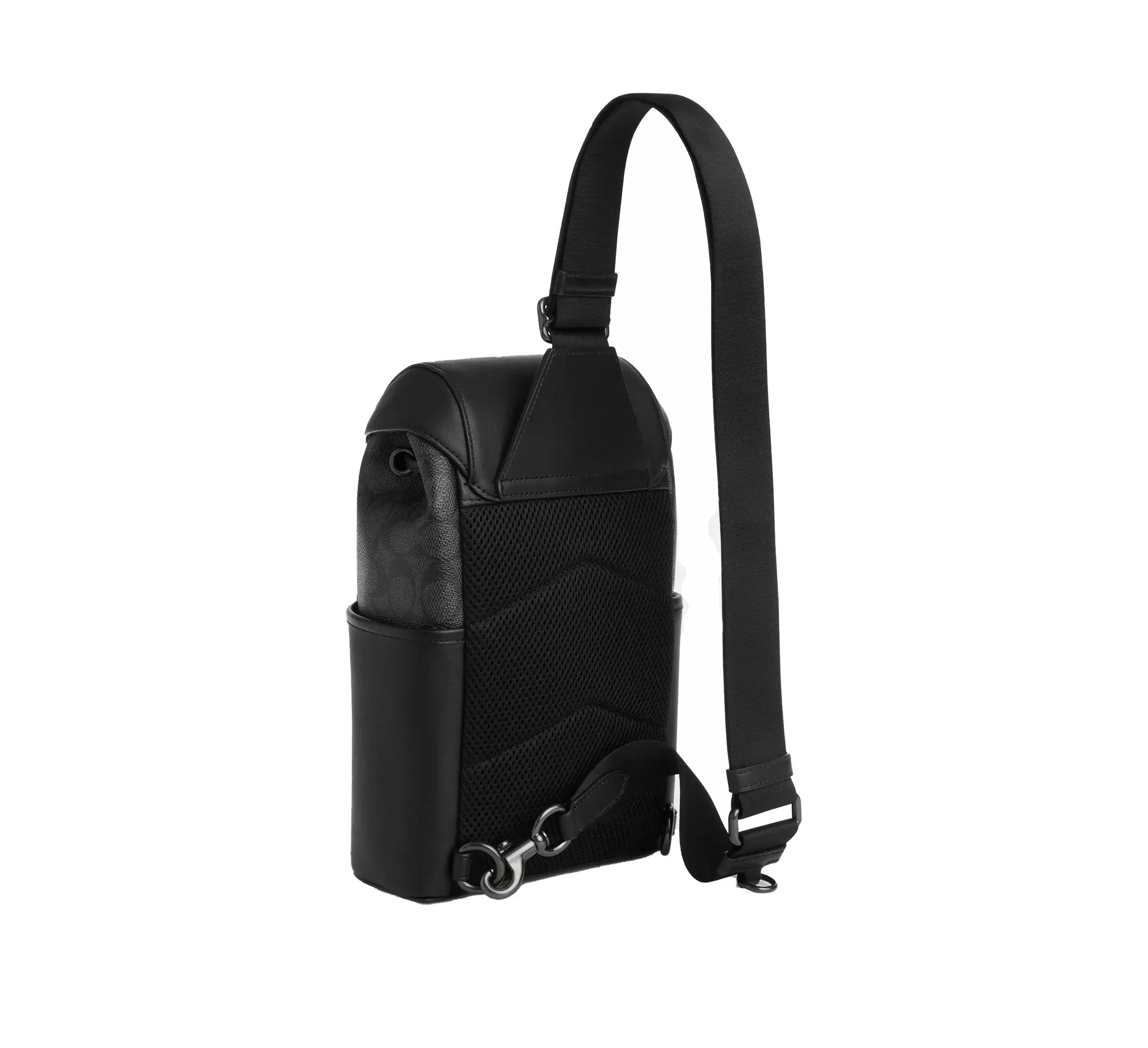 Coach Unisex Racer Pack In Signature Gunmetal/Charcoal/Black
