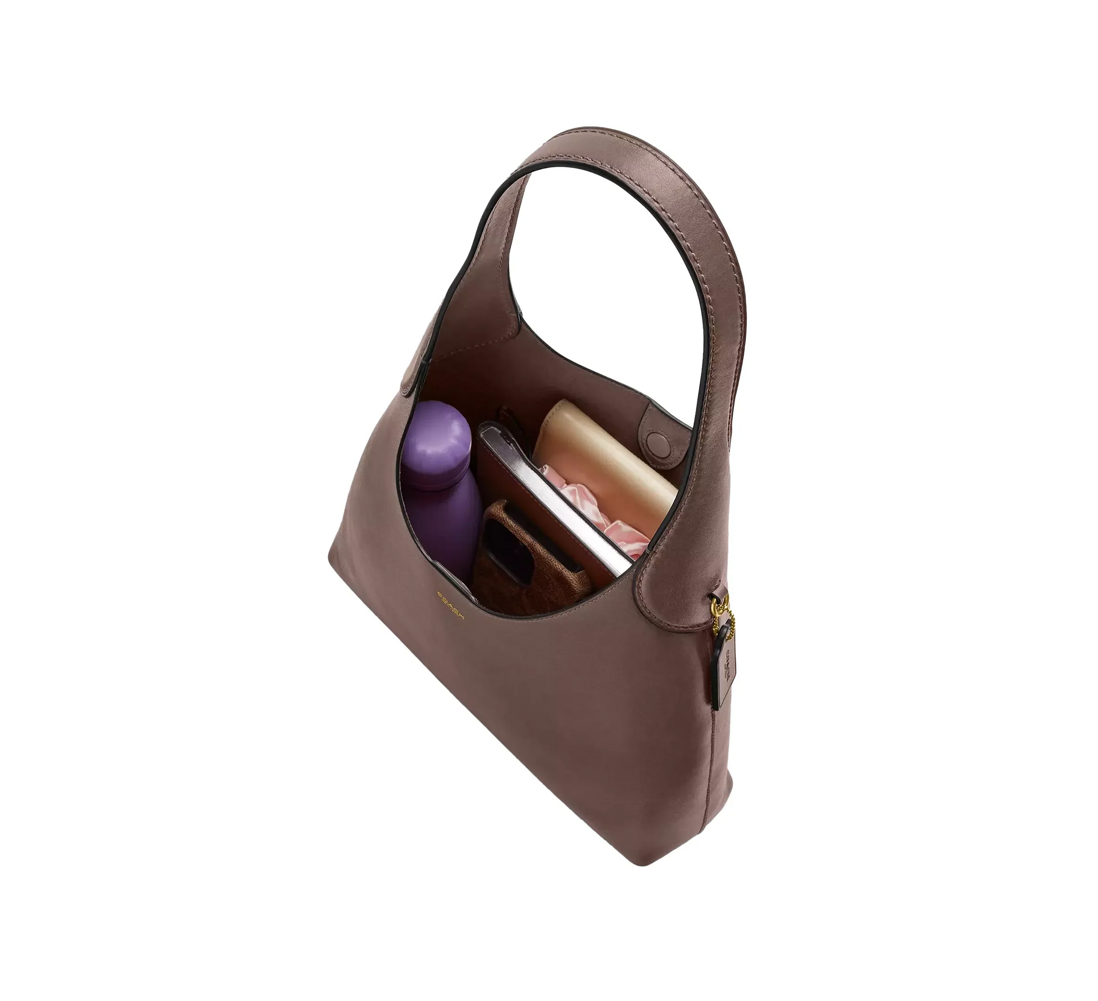 Coach Women's Brooklyn Shoulder Bag 39 Brass/Dark Stone