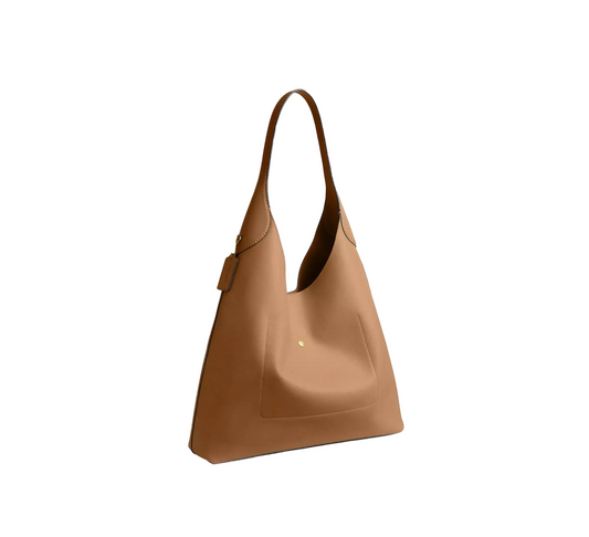 Coach Women's Brooklyn Shoulder Bag 28 Brass/Honey Brown