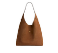 Load image into Gallery viewer, Coach Women's Brooklyn Shoulder Bag 39 Suede/Brass/Cedar
