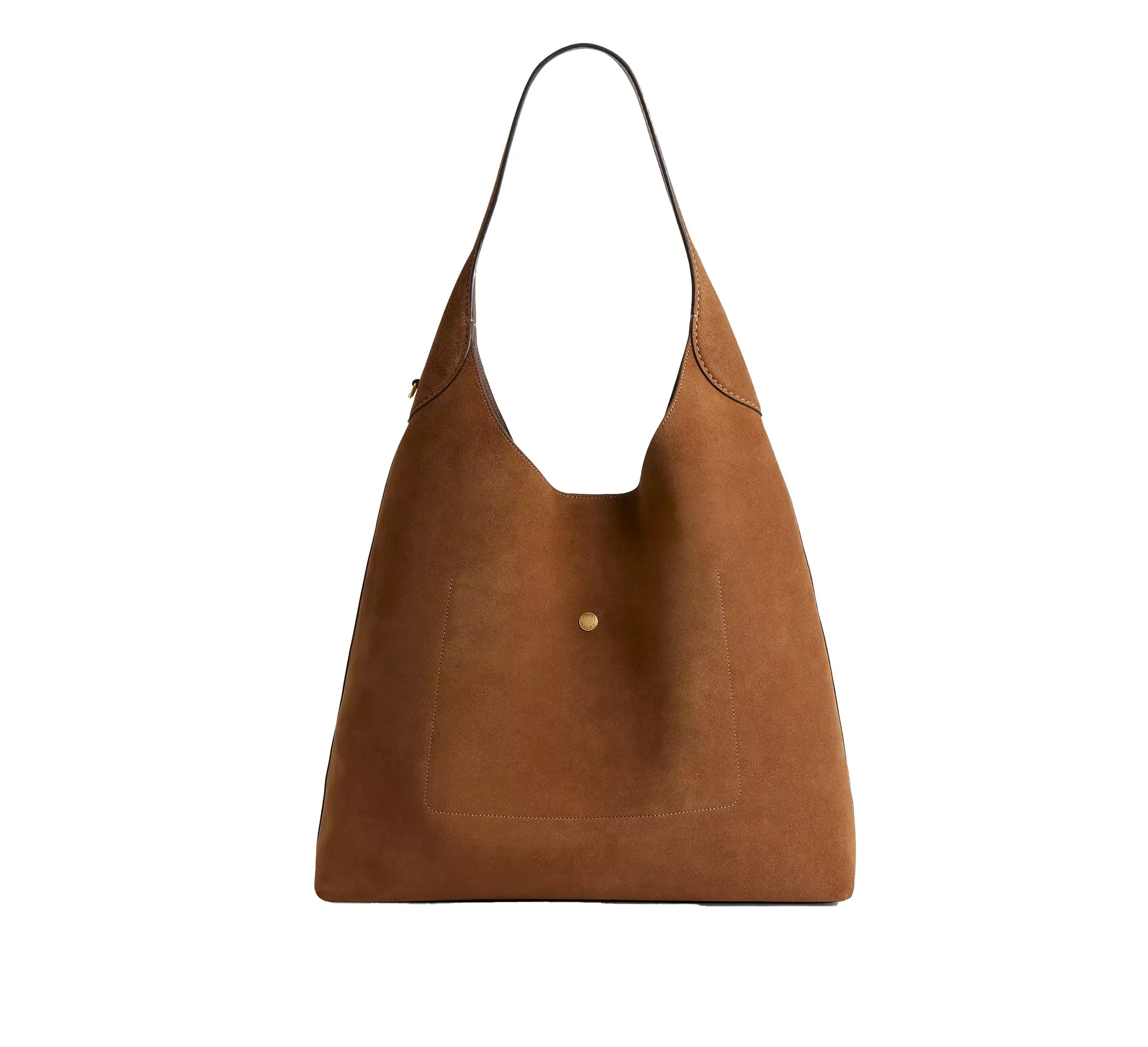 Coach Women's Brooklyn Shoulder Bag 39 Suede/Brass/Cedar