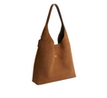 Load image into Gallery viewer, Coach Women's Brooklyn Shoulder Bag 39 Suede/Brass/Cedar
