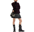 Load image into Gallery viewer, Coach Women's Cargo Tote Bag 20 With Bow Print Silver/Black
