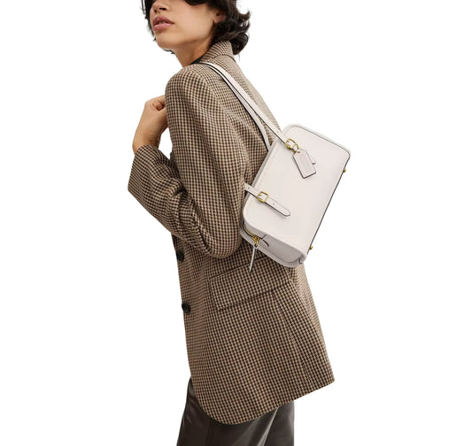 Coach Women's Swing Zip Bag Brass/Chalk