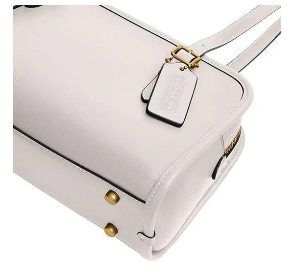 Coach Women's Swing Zip Bag Brass/Chalk