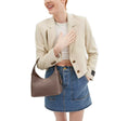 Load image into Gallery viewer, Coach Women's Brooklyn Shoulder Bag 23 Brass/Dark Stone
