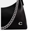 Load image into Gallery viewer, Coach Women's Juliet Shoulder Bag 25 Silver/Black
