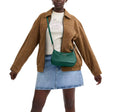 Load image into Gallery viewer, Coach Women's Teri Shoulder Bag Qb/Emerald Green
